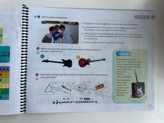 Libro Música 4º Primaria Santillana