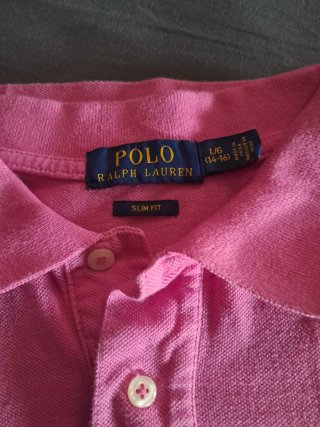 Polo Ralph Lauren niño rosa talla L (14-16)