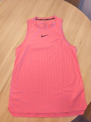 Camiseta Nike Tenis Carlos Alcaraz Rosa Talla S