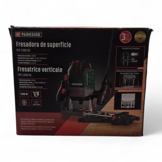 FRESADORA PARKSIDE POF 1200 D3 + LLAVE + ACC