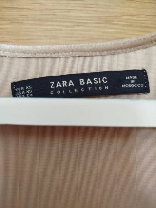 Vestido Zara Manga Encaje