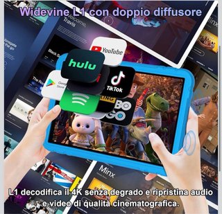 Tablet Gemini AI 15 Android 10 30GB/128GB