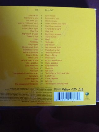 The Beatles 1+ CD + Blu-ray