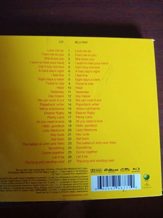 The Beatles 1+ CD + Blu-ray