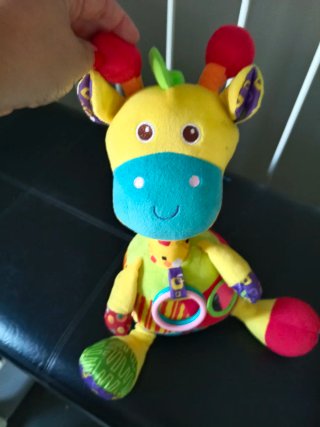 Peluche Jirafa Sonajero Juguete Bebé