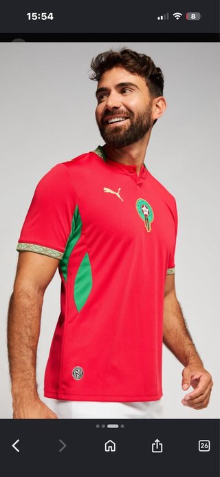 Camiseta Marruecos Talla S Puma