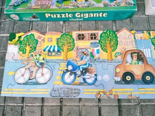 Puzzle Gigante Ciudad Educa Años 80