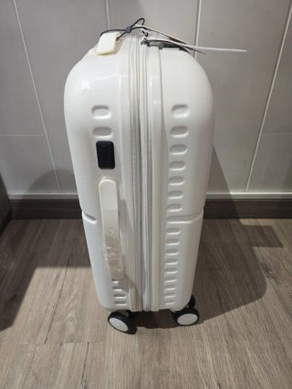 Maleta de cabina Pepe Jeans blanca