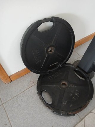 2 Discos de 20kg (30mm)