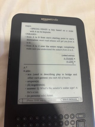 Lettore E-book Amazon Kindle Nero
