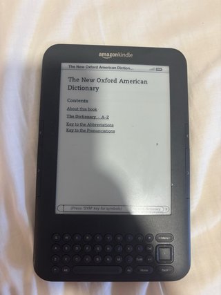 Lettore E-book Amazon Kindle Nero