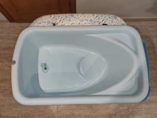 Bañera bebé con cambiador Chicco Cuddle&Bubble