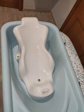 Bañera bebé con cambiador Chicco Cuddle&Bubble