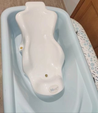 Bañera bebé con cambiador Chicco Cuddle&Bubble