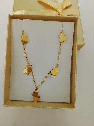 Últimos a 6 €  Collares Tous Acero con caja