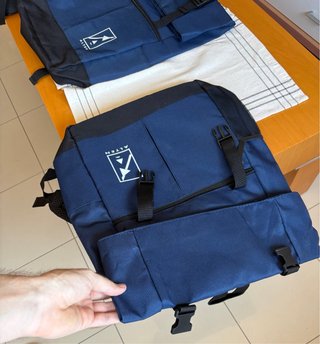 Pack 2 mochilas, funda portatil y botella 400 ml