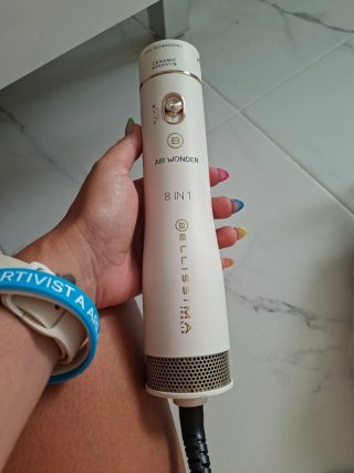 Secador Bellisima 8 en 1 con Accesorios