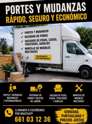 Portes y Mudanzas Rápidas