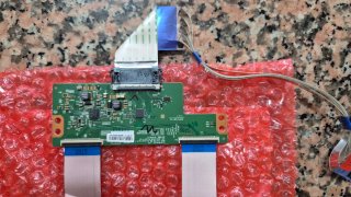 Placa TV y altavoces para reparar