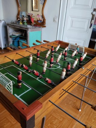 Futbolín de colección