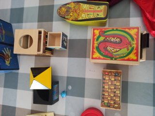 Juego de Magia Madera 10 Trucos