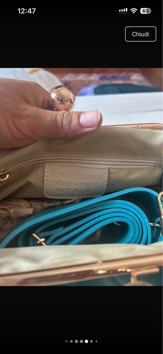 Weekend Max Mara Borsa Pasticcino Vera Pelle Ottan