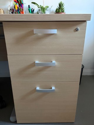 Escritorio/ mesa oficina con cajonera