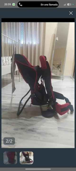 Mochila portabebés ergonómica