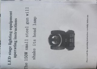 Cabezal DJ LED 150W