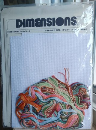 Vintage Dimensions kit Family of Dolls  New