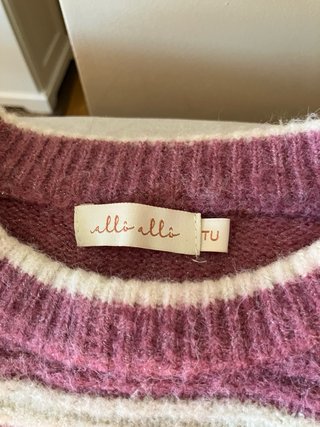 Jersey de lana Talla Única Rayas