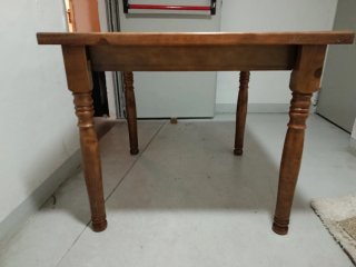 Mesa de madera plegable