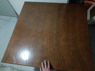 Mesa de madera plegable