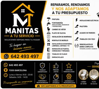 Manitas Profesional-baños, Electricidad y Montajes