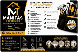 Manitas Profesional-baños, Electricidad y Montajes