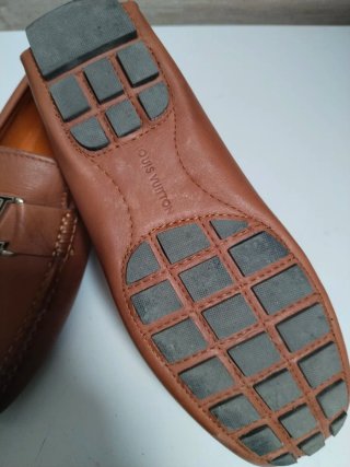 Mocasines Louis Vuitton Marrones Talla 42.5