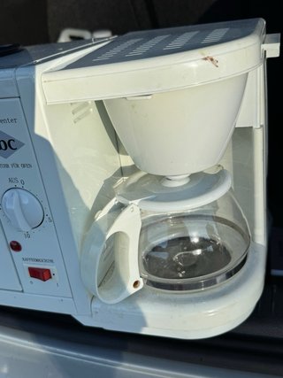 Cafetera 3 en 1: Tostadora, Horno y Cafetera