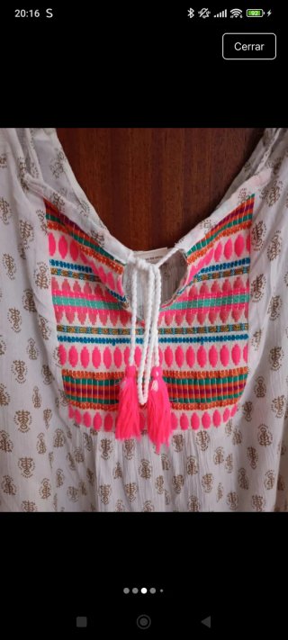 Vestido veraniego talla única