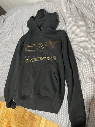 Sudadera EA7 Emporio Armani Negra