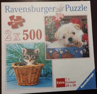 Puzzle Ravensburger 2x500 Piezas