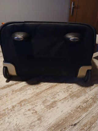Mochila Troller Coronel Tapioca Negra/Verde