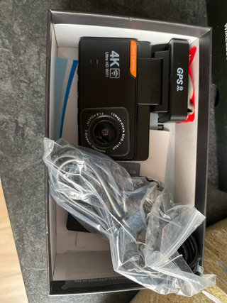Cámara Dash 4K Ultra HD WiFi GPS