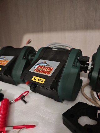 Mulinelli Pesca Elettrici Krystal Fishing tanacom