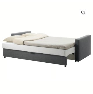 Sofá Cama 3 Plazas Friheten Ikea Marrón