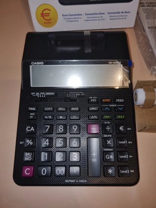 Calculadora Casio HR-150RCE Impresora