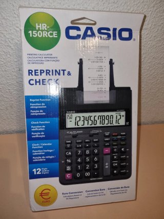 Calculadora Casio HR-150RCE Impresora