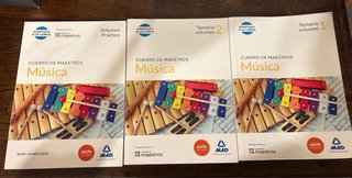 Temario Oposiciones Maestro Música (3 Volúmenes)