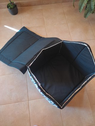 Caseta para mascotas náutica poliéster