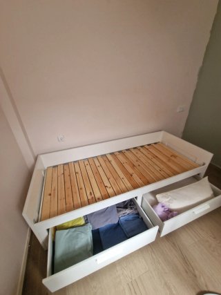 Cama Nido Diván Ikea Brimnes 2 Cajones