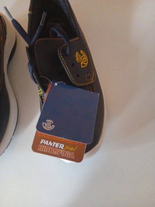 Zapatos náuticos Pal negros y amarillos